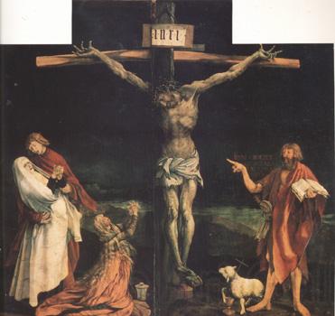 Matthias  Grunewald The Crucifixion (nn03) Norge oil painting art